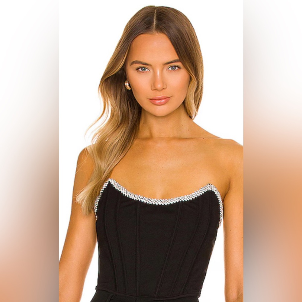 H:OURS Sandy Top in Black